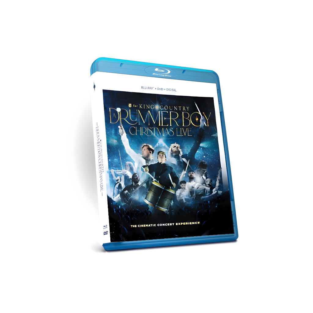 **Unsigned** A Drummer Boy Christmas: LIVE Blu-ray, DVD and Digital Copy